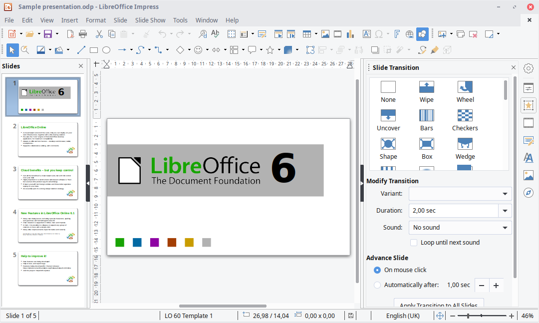 Libreoffice online gratis